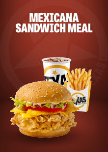 Mexicana Sandwich Meal