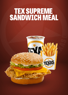 Tex Supreme Sandwich Meal